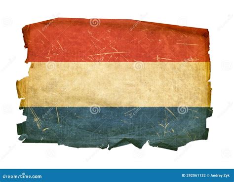 Dutch Flag old stock photo. Image of design, holland - 292061132