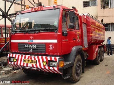 Mumbai Fire Brigade Trucks Volvo Fm400 And Man Trucks Team Bhp