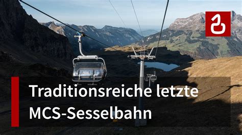 Sesselbahn Tr Bsee Jochpass In Engelberg Jahre Seilbahn