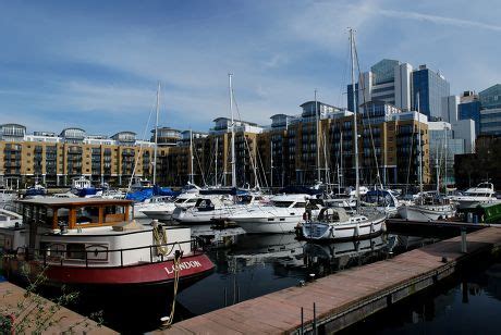 St Katharine Docks London England Britain Editorial Stock Photo Stock