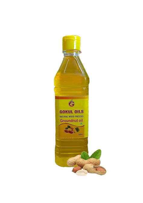 Sri Gokul Wood Pressed Groundnut Peanuts Oil Ml Plastic Bottle