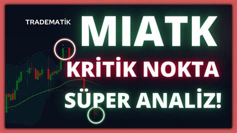 Mia Teknoloji De Dedi Imiz Kt Miatk Teknik Analiz Miatk Hisse