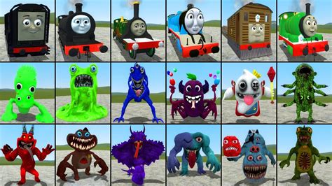 All Monster Thomas And Friends Vs All Garten Of Banban And Banban