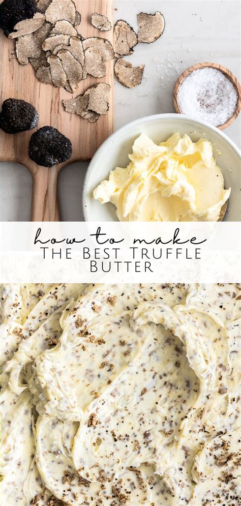 Black Truffle Butter Recipe Truffle Butter Truffle Butter Recipe