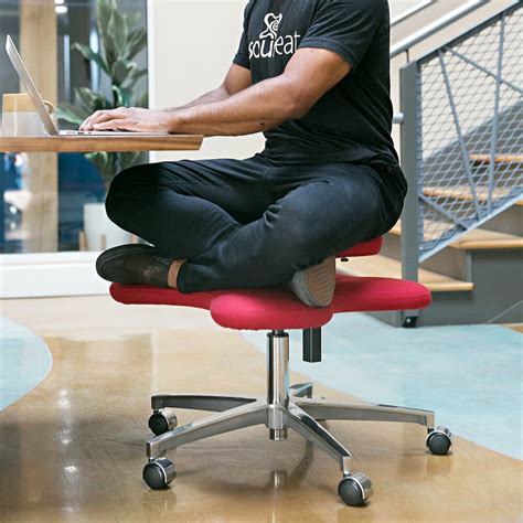 Sitting Cross Legged In Chair