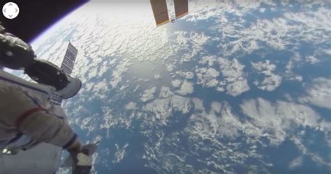 Watch The First Ever 360 Degree Video Of A Spacewalk Space