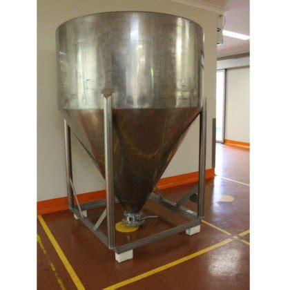 Stainless Steel Conical Hopper In Sydney Australia