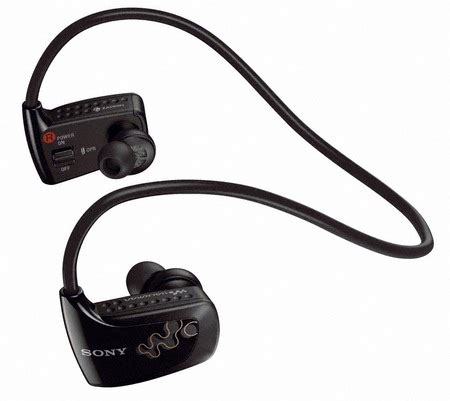 Sony Walkman NWZ W260 Wearable Water Resistant Music Player Features