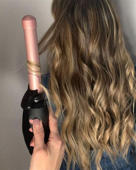 Beachwaver B1 Midnight Rose Rotating Curling Iron Video Video In 2022 Hair Styles Hair