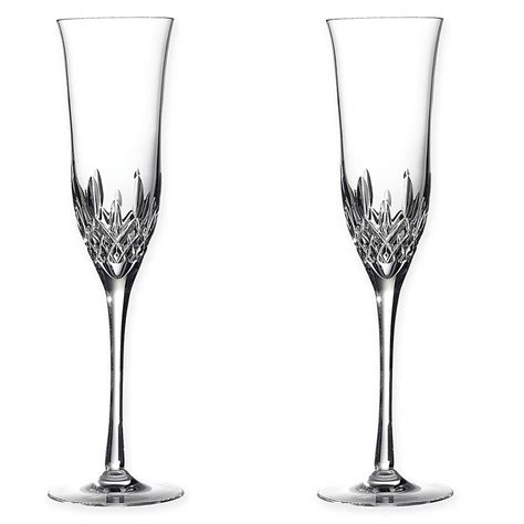 Waterford Lismore Essence Toasting Flutes Set Of 2 In 2020