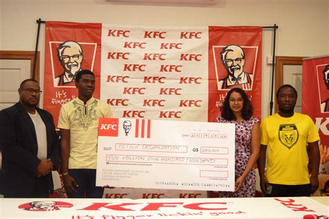 Kfc Commits Sponsorship For Year End School Tournament Kaieteur News