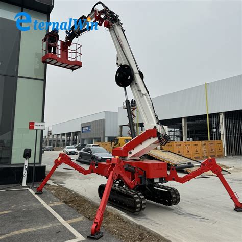 Industrial Electric Articulated Boom Lift 26m Hydraulic Spider