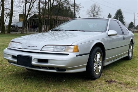 Ford Thunderbird Super Coupe Silver Supercharged L V