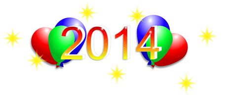 Clipart - Happy New Year 2014