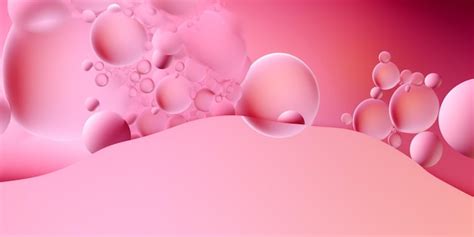 Premium AI Image Pink Background With A Heart And The Word Love On It