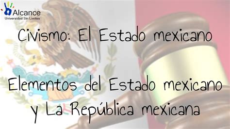 El Estado Mexicano Elementos Del Estado Mexicano Y La República