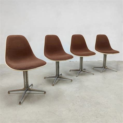 Midcentury Design Fiberglass La Fonda Dining Chairs By Charles Eames