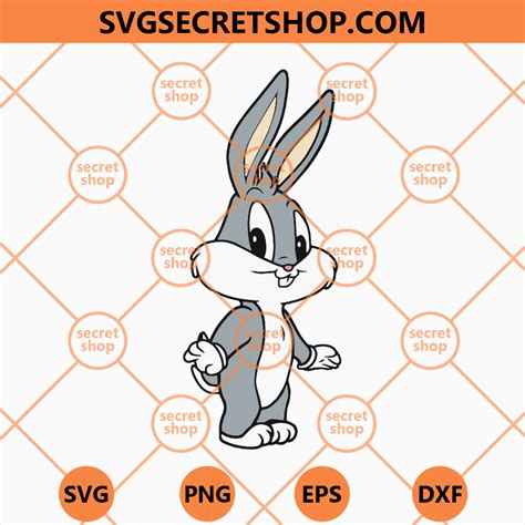 Baby Bugs Bunny SVG Looney Tunes SVG Gray Rabbit SVG SVG Secret Shop