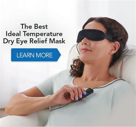 The Best Ideal Temperature Dry Eye Relief Mask Hammacher Schlemmer