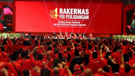 Rakernas IV PDI P Hari Kedua Vlix Id