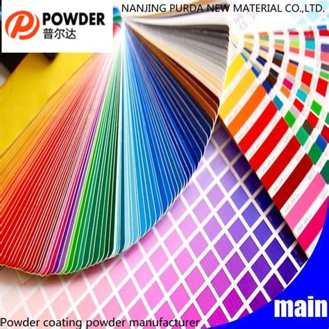 Electrostatic Spray Thermosetting Ral Color Powder Coating Paint