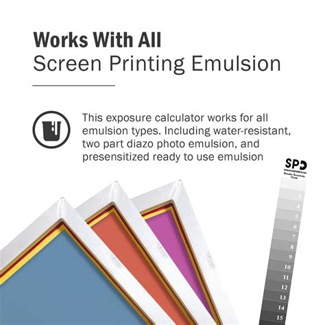 Screen Printing Exposure Calculator Screen Print Direct