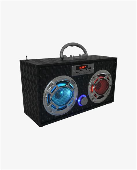 Black 3d Boombox Trend Tech Brands