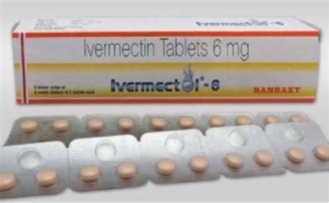 Ivermectol 6 Ivermectin 6mg Tablets At 40 Strip Of 2 Tablets