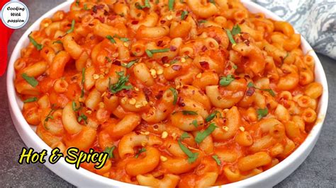 New Spicy Pasta Recipe No Cream ️mac And Cheese Hot And Spicy Pasta Spicy Macaroni Masala