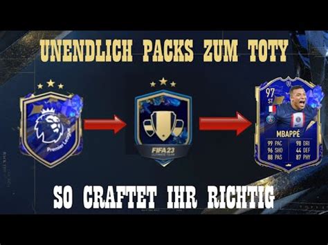 Unendlich Packs zum TOTY So craftet man richtig für den TOTY FIFA