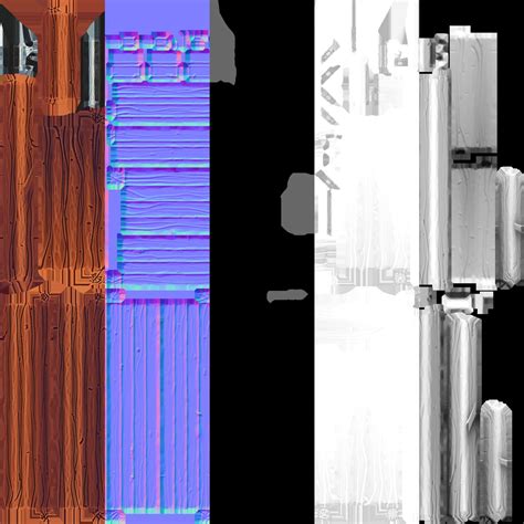 3d Stylized Wooden Fence Turbosquid 1910288