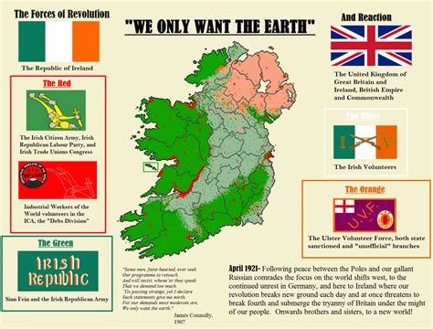 WE ONLY WANT THE EARTH: Alt Irish Revolution : imaginarymaps