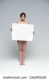 Sexy Naked Girl Poster Clean Skin Stock Photo 1362905639 Shutterstock