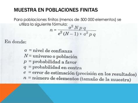 Determinación De La Muestra