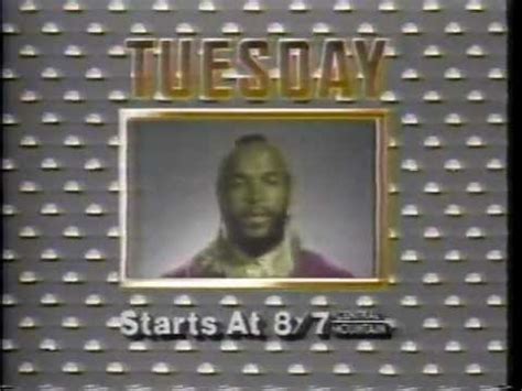 NBC Promo Tuesday Night 1983 YouTube