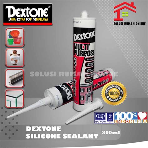 Jual Lem Silikon Dextone Silicone Sealant Multi Purpose Tabung Ml