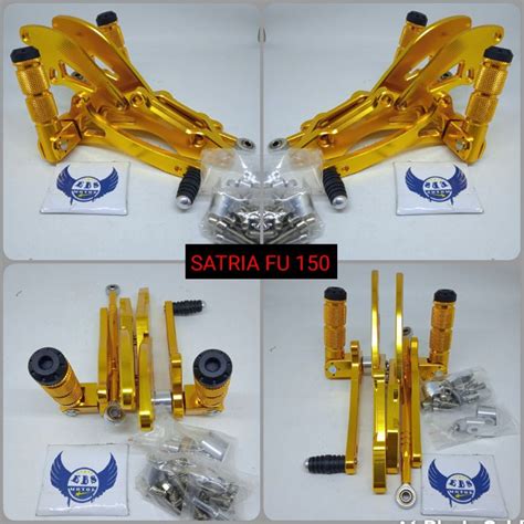 Jual STEP UNDERBONE SATRIA FU FOOTSTEP LIPAT SATRIA GOLD EDITION MODEL