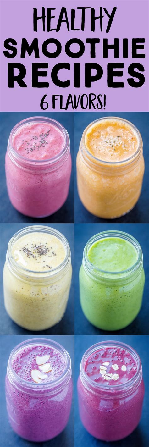 Healthy Smoothie Recipes Flavors She Likes Food