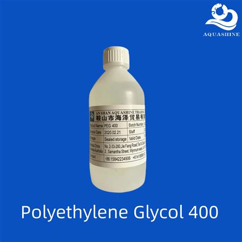 Polyethylene Glycol 400 Pharmaceutical Grade Used As Liquid