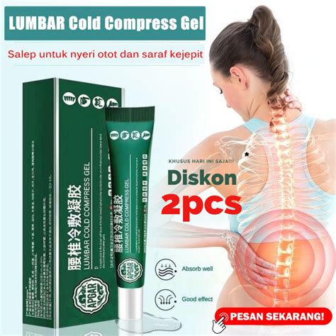 Jual 2PCS Temukan APGAR Lumbar Cream Lutut Gel Pereda Lumbar Spine