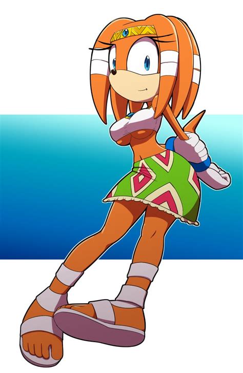 Tikal By Kojiro Brushard Furry Art Tikal Sonic Fan Characters