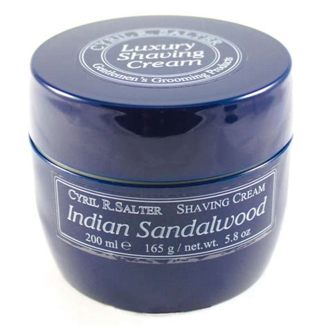 Cyril R Salter Indian Sandalwood Luxury Shaving Cream — Fendrihan