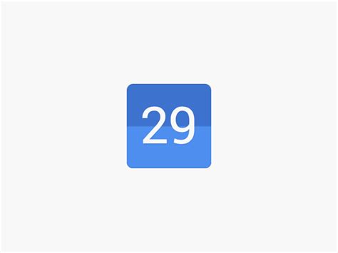 Google Calendar - Animated Icon by Bhakti Pasaribu on Dribbble