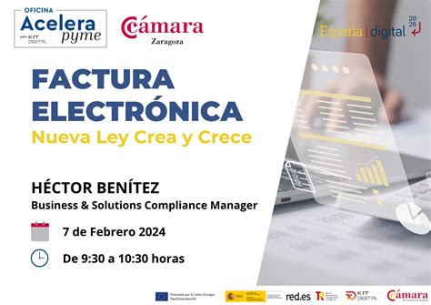 Webinar De Factura Electr Nica Nueva Ley Crea Y Crece