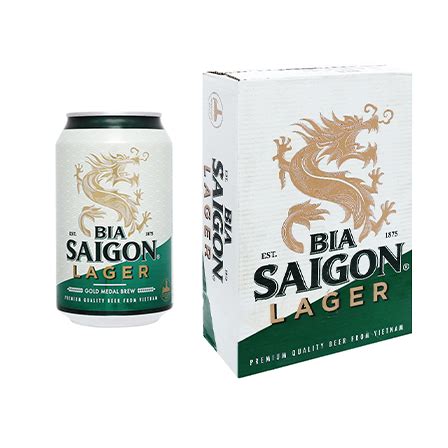 Bia Sài gòn lager 330ml Thùng