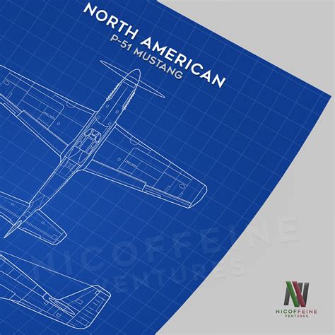 NEW North American P 51 Mustang World War 2 WWII Fighter Etsy