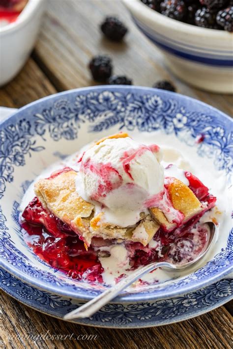 Old Fashioned Blackberry Cobbler Recipe Saving Room For Dessert