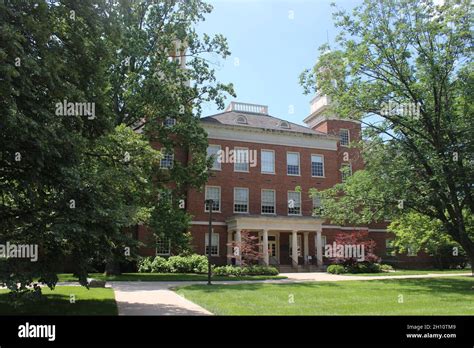 Harrison Hall Miami University Oxford Ohio Stock Photo Alamy