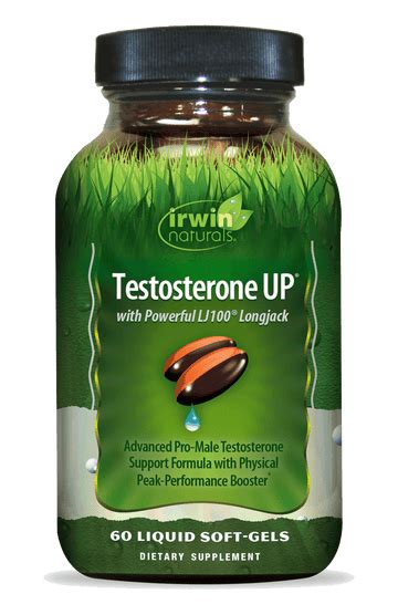 Testosterone Up® Liquid Soft Gel Supplement Irwin Naturals