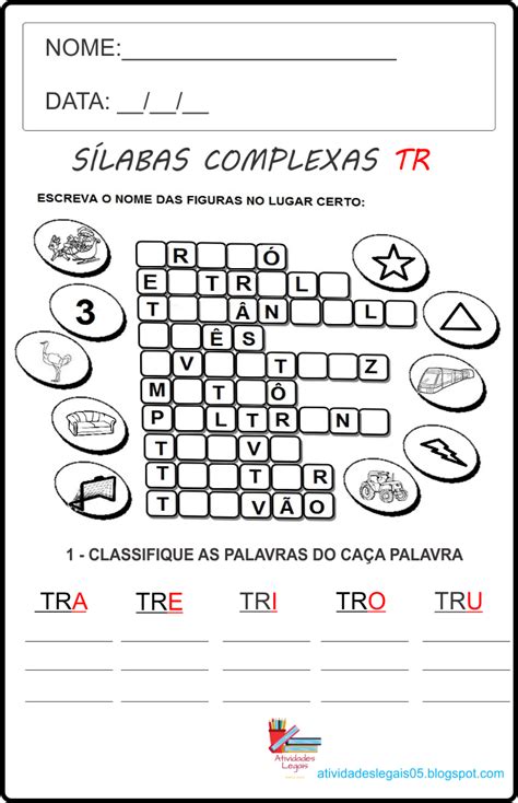 Atividades Silabas Complexas Tr The Best Porn Website